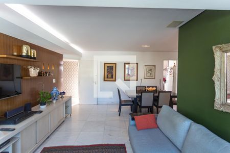 Sala de apartamento à venda com 3 quartos, 140m² em Carmo, Belo Horizonte