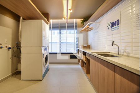 Apartamento para alugar com 31m², 1 quarto e sem vagaLavanderia 