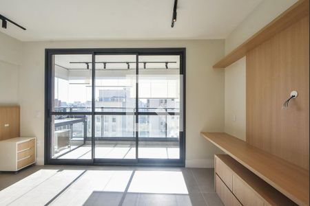 Sala de apartamento para alugar com 1 quarto, 31m² em Campo Belo, São Paulo