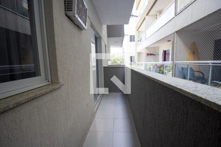 Varanda de apartamento à venda com 1 quarto, 32m² em Recreio dos Bandeirantes, Rio de Janeiro