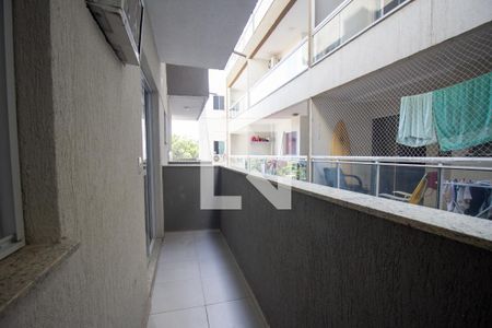 Varanda de apartamento à venda com 1 quarto, 32m² em Recreio dos Bandeirantes, Rio de Janeiro