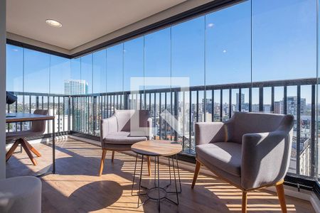 Apartamento à venda com 49m², 1 quarto e 1 vagaVaranda