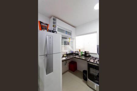 Sala e Cozinha Integrada  de apartamento à venda com 1 quarto, 26m² em Cidade Antônio Estêvão de Carvalho, São Paulo