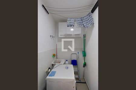 Área de Serviço e Cozinha Integrada  de apartamento à venda com 1 quarto, 26m² em Cidade Antônio Estêvão de Carvalho, São Paulo