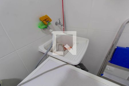 Área de Serviço e Cozinha Integrada  de apartamento à venda com 1 quarto, 26m² em Cidade Antônio Estêvão de Carvalho, São Paulo