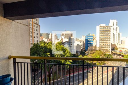 Apartamento para alugar com 38m², 1 quarto e 1 vagaVaranda