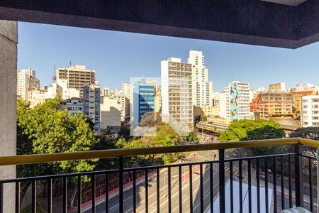 Apartamento para alugar com 38m², 1 quarto e 1 vagaVaranda