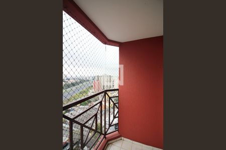 Sacada da Sala  de apartamento à venda com 3 quartos, 70m² em Vila Euclides, São Bernardo do Campo