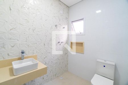 Banheiro da Suíte de casa à venda com 3 quartos, 170m² em Mirandópolis, São Paulo