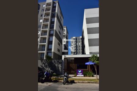 Apartamento para alugar com 34m², 2 quartos e sem vagaFachada e portaria