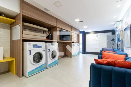 Studio para alugar com 26m², 1 quarto e sem vagaLavanderia