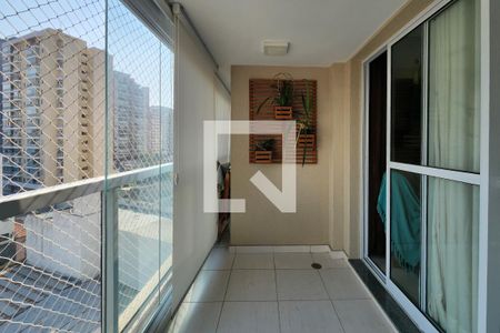 Varanda gourmet de apartamento à venda com 3 quartos, 80m² em Osvaldo Cruz, São Caetano do Sul