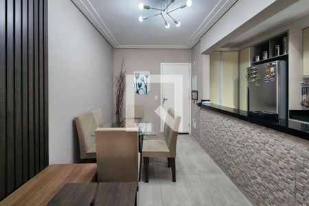 Sala de Jantar de apartamento à venda com 3 quartos, 80m² em Osvaldo Cruz, São Caetano do Sul