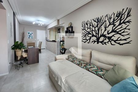 Sala de Estar/TV de apartamento à venda com 3 quartos, 80m² em Osvaldo Cruz, São Caetano do Sul