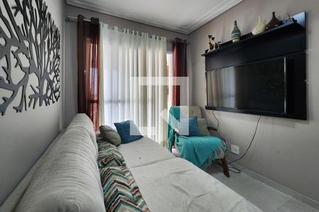 Sala de Estar/TV de apartamento à venda com 3 quartos, 80m² em Osvaldo Cruz, São Caetano do Sul