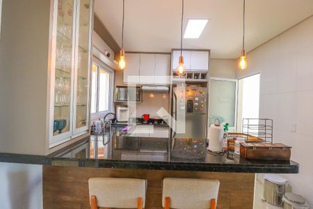 Cozinha de casa de condomínio para alugar com 3 quartos, 150m² em Jardim Carolina, Jundiaí