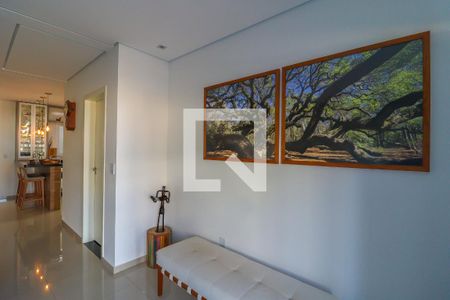 Sala de casa de condomínio para alugar com 3 quartos, 150m² em Jardim Carolina, Jundiaí