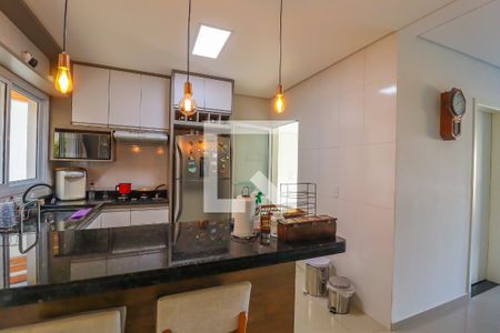 Cozinha de casa de condomínio para alugar com 3 quartos, 150m² em Jardim Carolina, Jundiaí