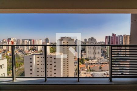 Varanda de apartamento à venda com 1 quarto, 37m² em Vila Monte Alegre, São Paulo