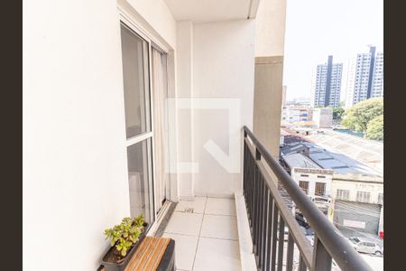 Varanda de apartamento para alugar com 1 quarto, 28m² em Brás, São Paulo