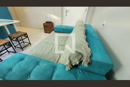 Detalhe Sala de apartamento para alugar com 1 quarto, 40m² em José Menino, Santos