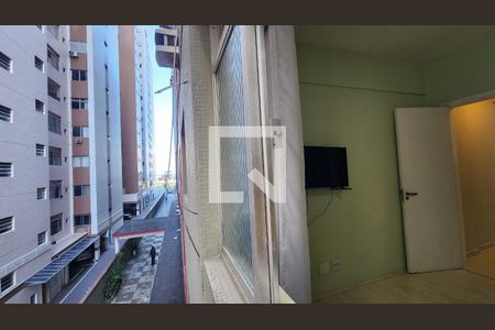 Vista do Quarto de apartamento para alugar com 1 quarto, 40m² em José Menino, Santos