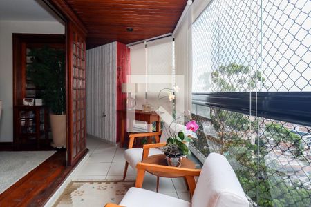Varanda da Sala de apartamento à venda com 3 quartos, 150m² em Vila Suzana, São Paulo