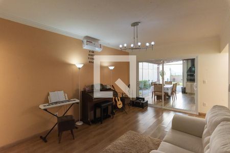 Sala 2 de casa de condomínio à venda com 3 quartos, 255m² em Swiss Park, Campinas