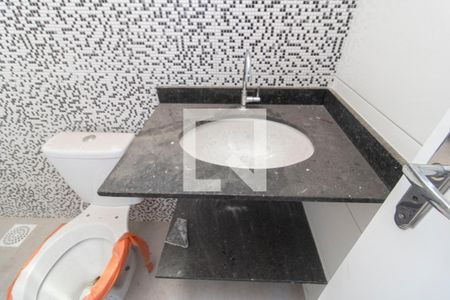 Studio para alugar com 40m², 1 quarto e sem vagaDetalhe do banheiro