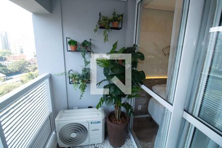 Studio para alugar com 25m², 1 quarto e sem vagaVaranda