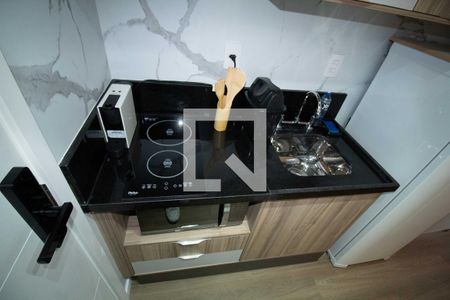 Studio para alugar com 25m², 1 quarto e sem vagaCozinha