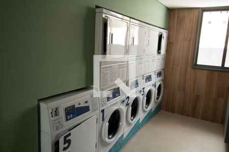 Studio para alugar com 25m², 1 quarto e sem vagaLavanderia