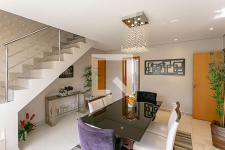 Sala de apartamento para alugar com 4 quartos, 253m² em Castelo, Belo Horizonte