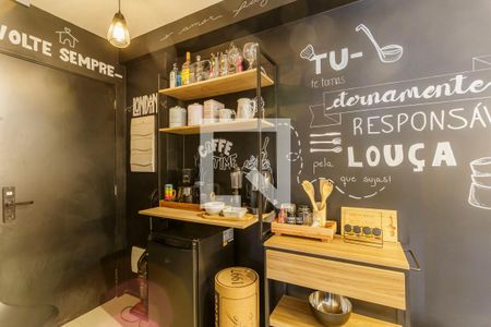 Studio à venda com 28m², 1 quarto e sem vagaCozinha