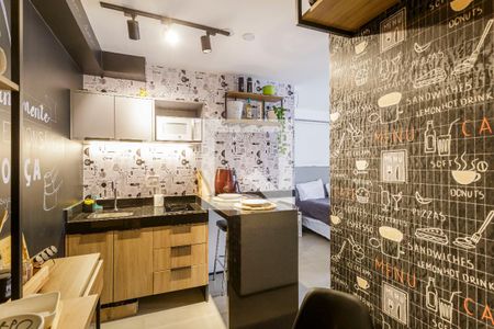 Studio de kitnet/studio para alugar com 1 quarto, 28m² em Indianópolis, São Paulo