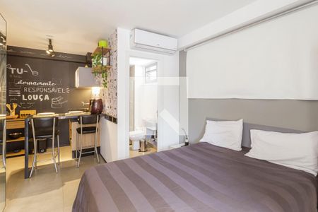 Studio de kitnet/studio para alugar com 1 quarto, 28m² em Indianópolis, São Paulo