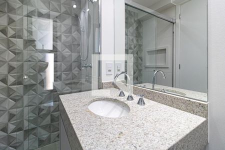 Banheiro de apartamento à venda com 1 quarto, 30m² em Perdizes, São Paulo