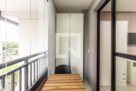 Studio para alugar com 22m², 1 quarto e sem vagaStudio - Varanda