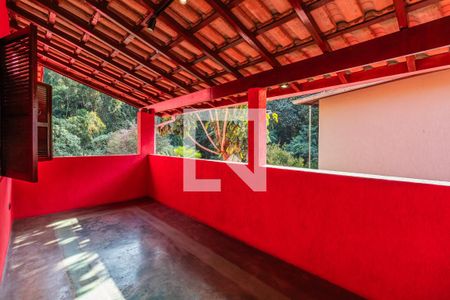 Casa de condomínio para alugar com 360m², 4 quartos e 3 vagas Casa de condomínio para alugar com 360m², 4 quartos e 3 vagasVaranda da Sala Privativa