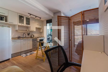 Sala de apartamento para alugar com 1 quarto, 39m² em Centro, Florianópolis