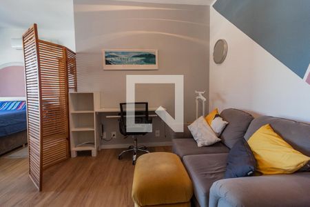 Sala de apartamento para alugar com 1 quarto, 39m² em Centro, Florianópolis