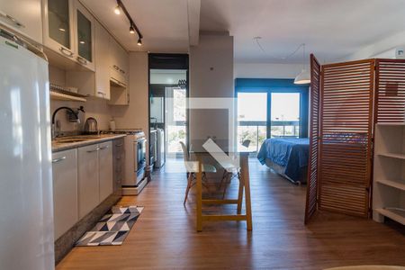 Sala de apartamento para alugar com 1 quarto, 39m² em Centro, Florianópolis