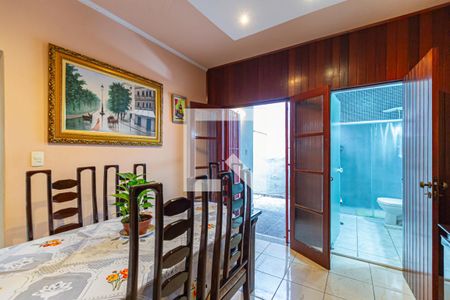 Sala de Jantar de casa à venda com 3 quartos, 294m² em Vila Gilda, Santo André
