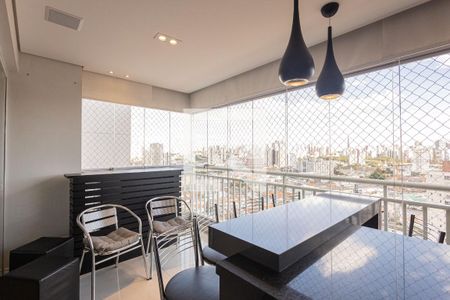 Varanda Sala de apartamento para alugar com 2 quartos, 76m² em Tatuapé, São Paulo