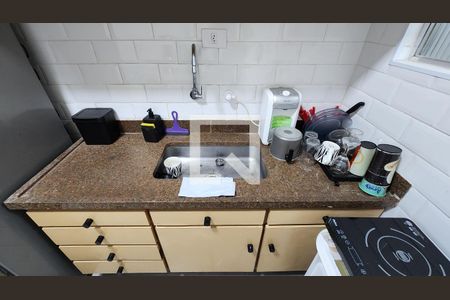 Apartamento para alugar com 50m², 1 quarto e 1 vagaCozinha - Torneira