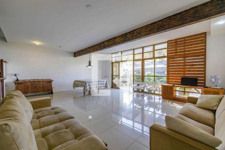 Sala de apartamento para alugar com 4 quartos, 390m² em Barra da Tijuca, Rio de Janeiro