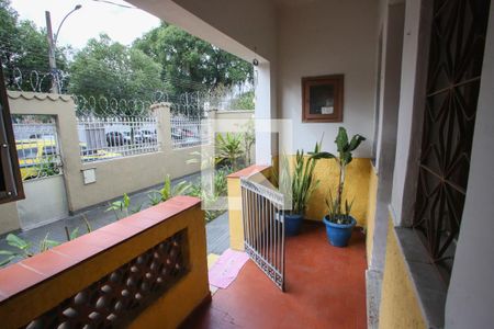Varanda da sala de casa à venda com 4 quartos, 270m² em Taquara, Rio de Janeiro