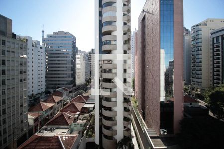 Vista da Sala de apartamento para alugar com 3 quartos, 175m² em Cerqueira César, São Paulo
