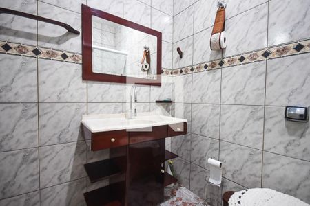 Banheiro suíte de casa para alugar com 1 quarto, 36m² em Jardim Umuarama, São Paulo