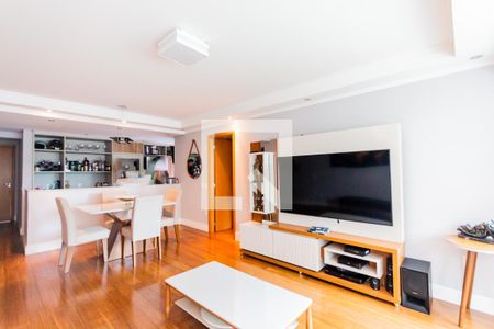 Sala de apartamento à venda com 2 quartos, 95m² em Jardim, Santo André